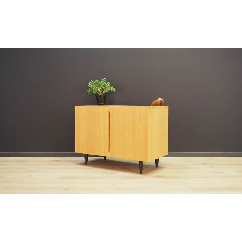 Vintage cabinet in ash, Denmark, 1970s