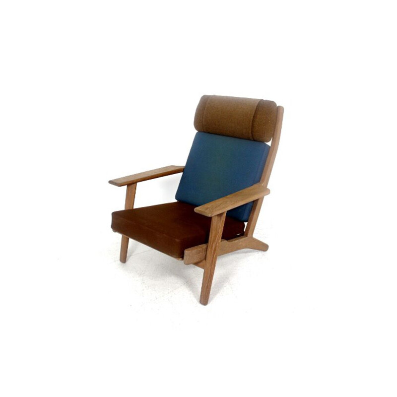 Vintage GE-290 oak armchair, Hans J.Wegner, Getama, 1960