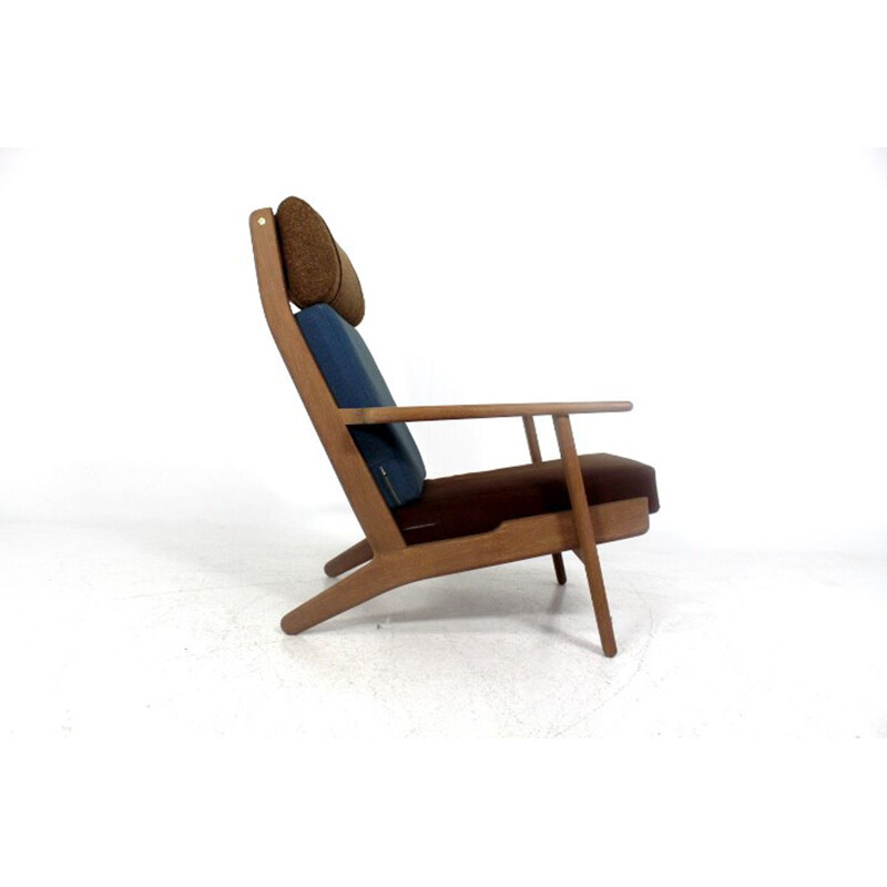 Vintage GE-290 oak armchair, Hans J.Wegner, Getama, 1960