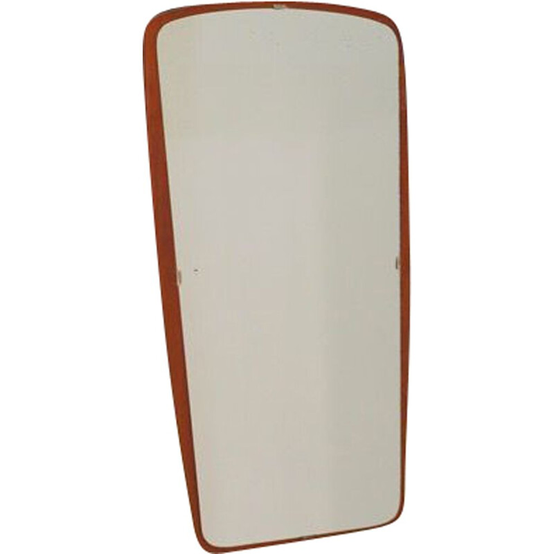 Vintage teak mirror, Denmark, 1960