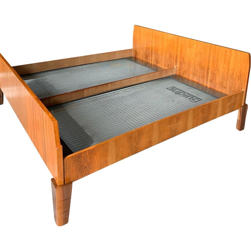 Mid Century Danish Teak King Size Bed,1960s