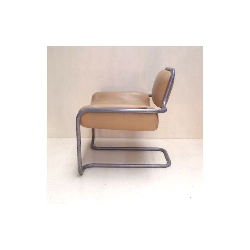 Vintage armchairs Limande by Kwok Hoi Chan 1970
