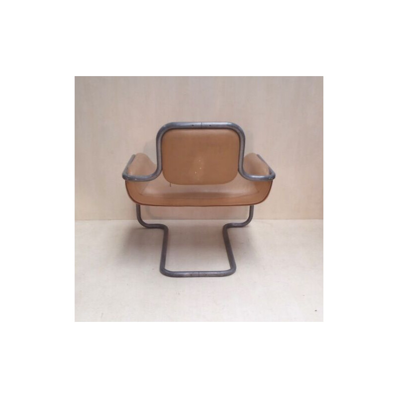 Fauteuil vintage Limande par Kwok Hoi Chan 1970