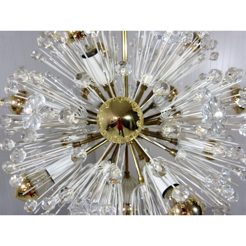 Vintage Chandelier by Emil Stejnar for Rupert Nikoll, Austria 1950