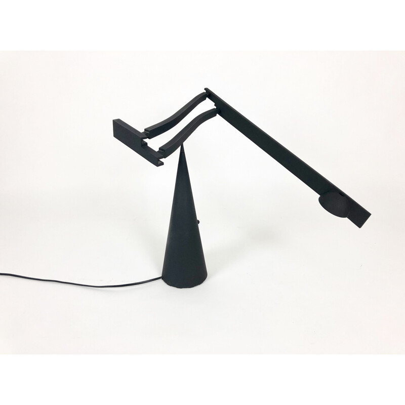 Vintage 'Tabla' table lamp by Mario Barbaglia and Marco Colombo for Italiana Luce 1988 