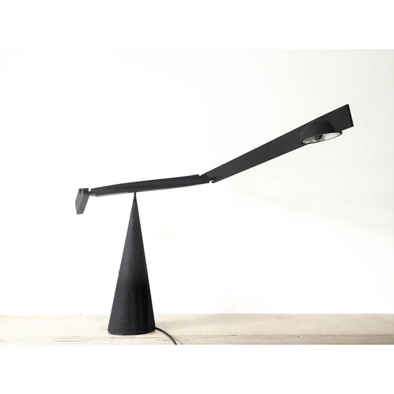 Vintage 'Tabla' table lamp by Mario Barbaglia and Marco Colombo for Italiana Luce 1988 