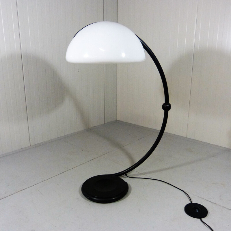 Vintage Floor lamp Serpente by Elio Martinelli for Martinelli Luce, Italy