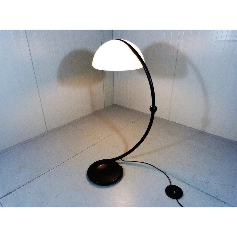 Vintage Floor lamp Serpente by Elio Martinelli for Martinelli Luce, Italy