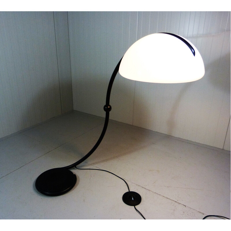 Vintage Floor lamp Serpente by Elio Martinelli for Martinelli Luce, Italy