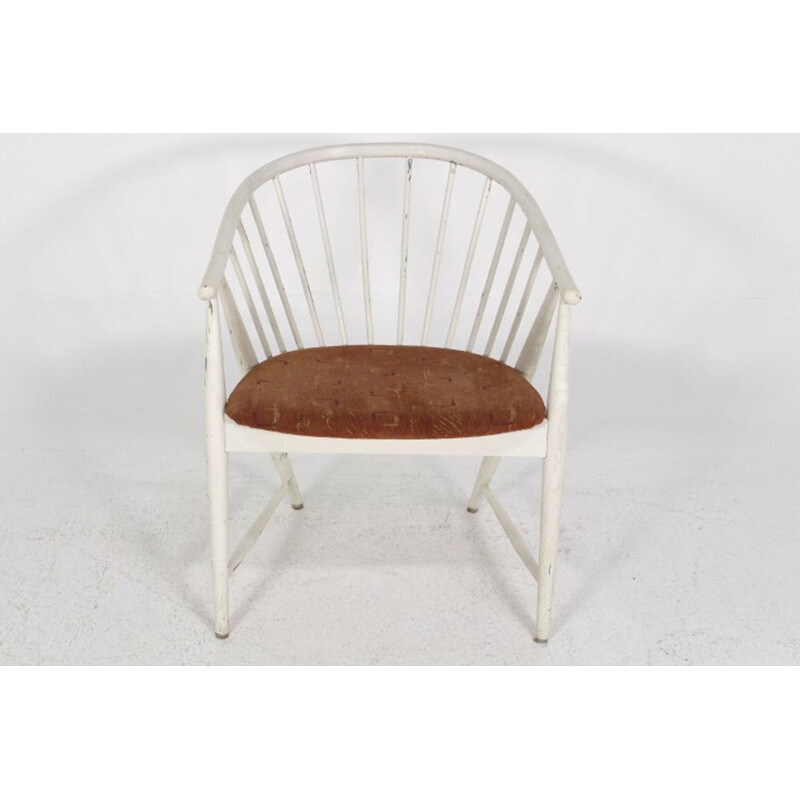 Vintage-Lounge-Sessel aus Holz von Sonna Rosen für die schwedische Nässjö Stolfabrik