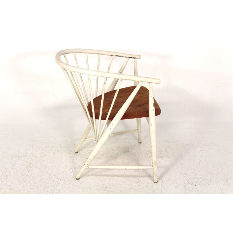 Vintage-Lounge-Sessel aus Holz von Sonna Rosen für die schwedische Nässjö Stolfabrik