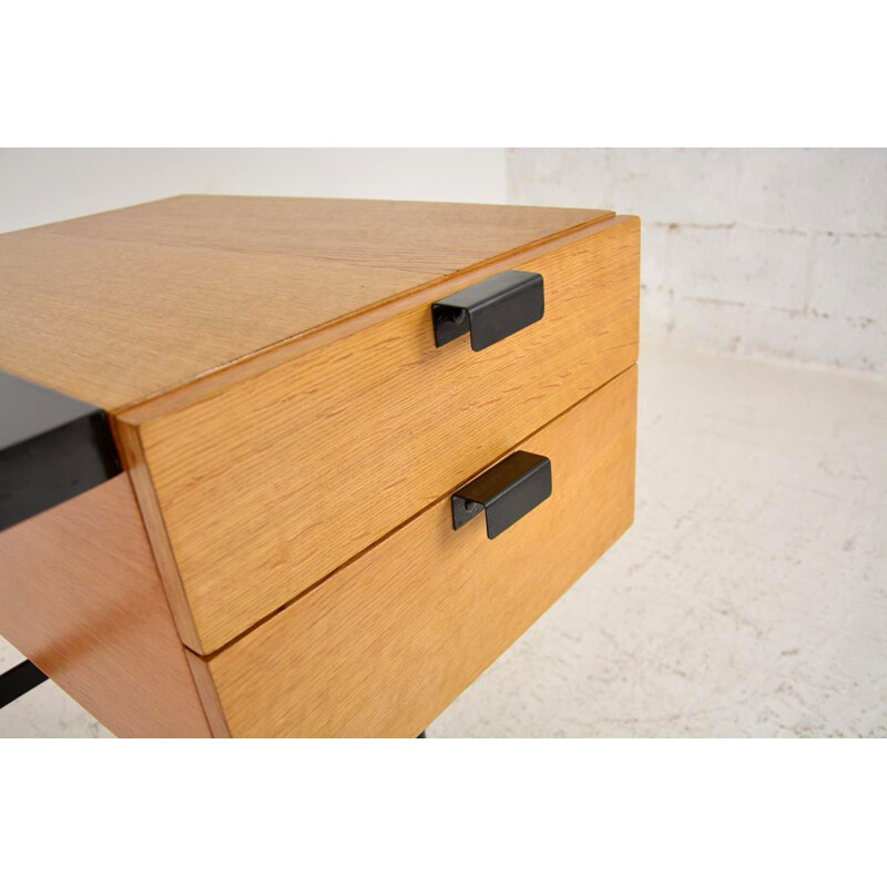 Vintage desk 'CM 141' by French Pierre Paulin 1950