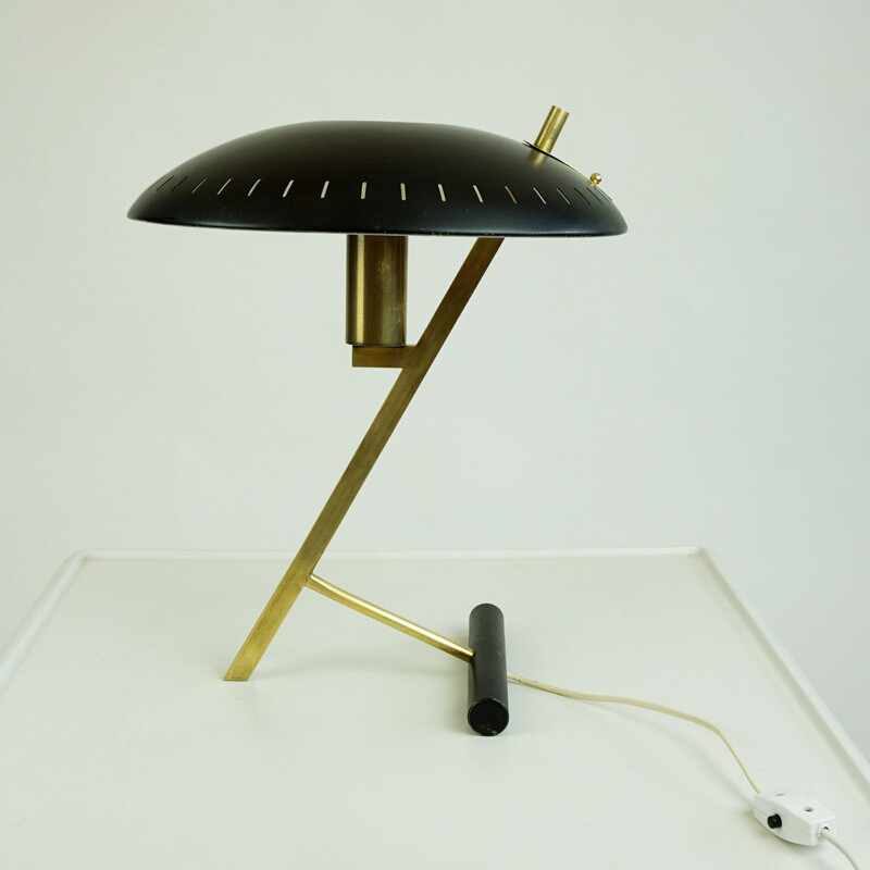 Midcentury Z Table Lamp by Louis Kalff for Philips Dutch