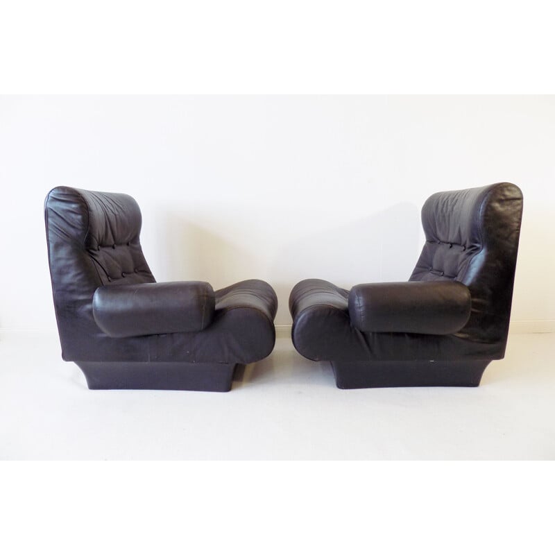 Vintage loungechair by Otto Zapf Sofalette moduls 2 seater