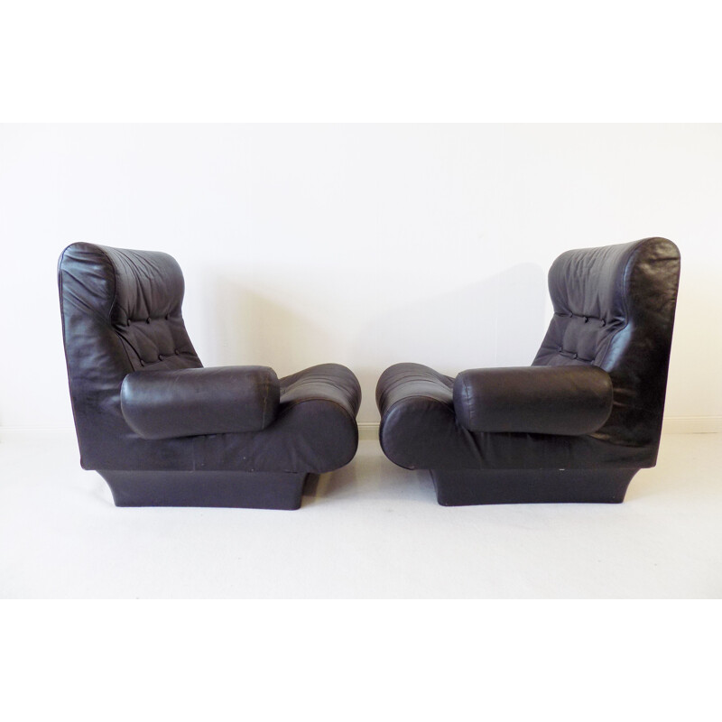 Vintage loungechair by Otto Zapf Sofalette moduls 2 seater