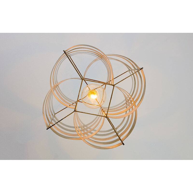 Vintage Lamp Mars by Max Sauze aluminium