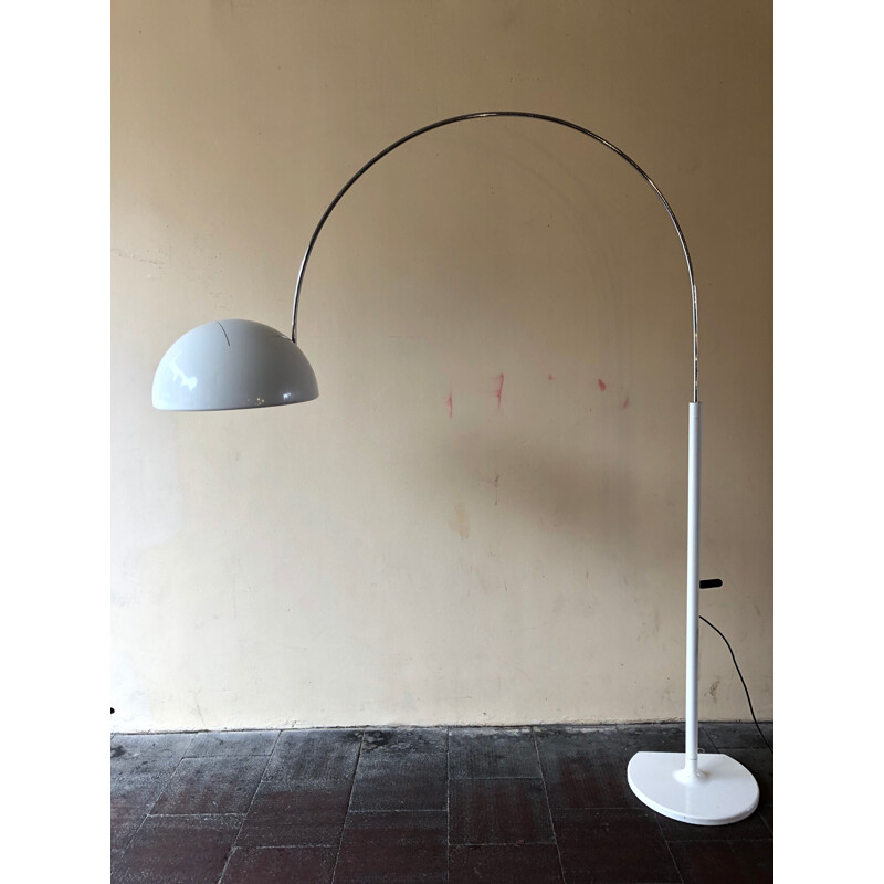 Vintage floor lamp cut 3320 R by Joe Colombo for Oluce, 1967