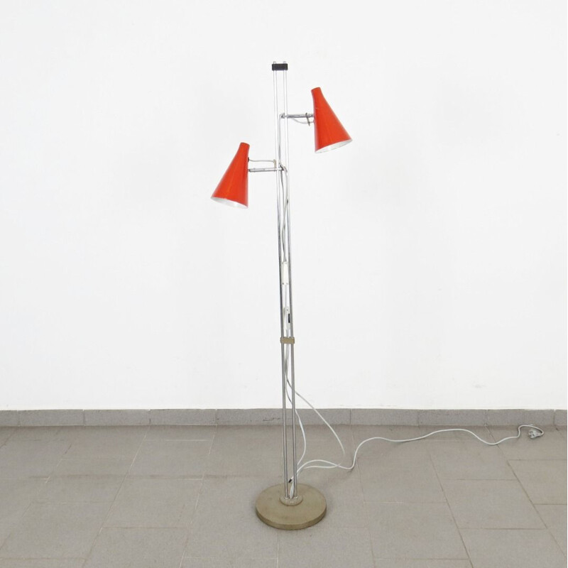 Vintage floor lamp by Josef Hurka, Czechoslovakia 1970