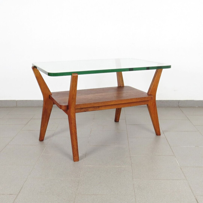 Vintage Conference table by Jan Vanek  Czechoslovakia 1950s