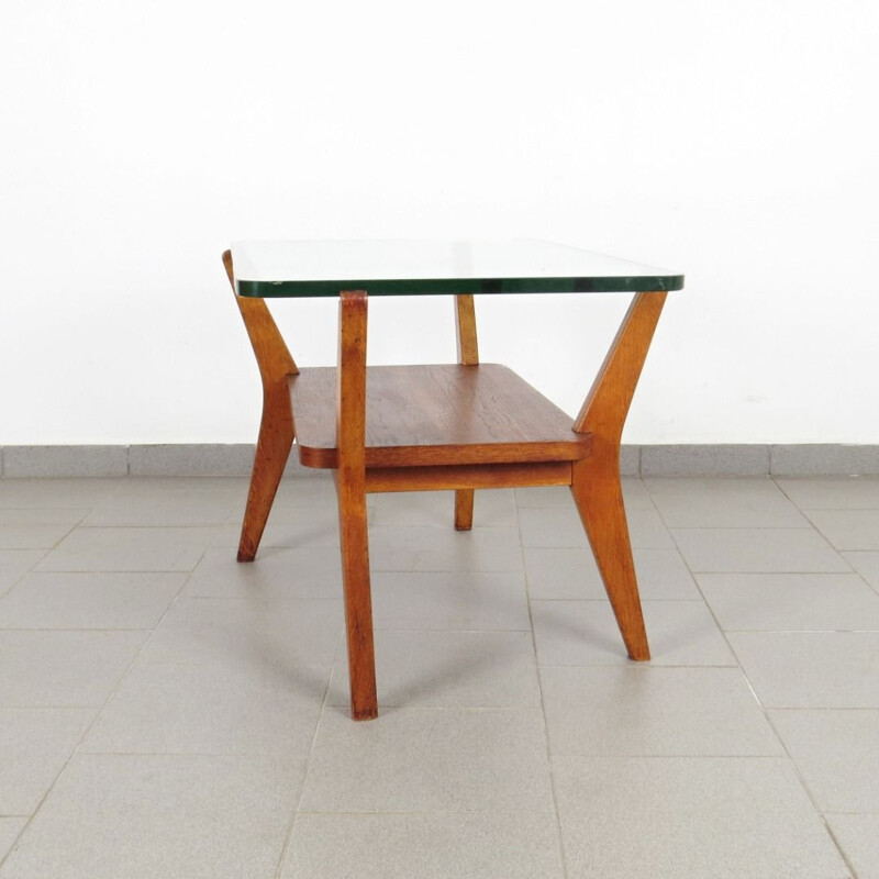 Vintage Conference table by Jan Vanek  Czechoslovakia 1950s