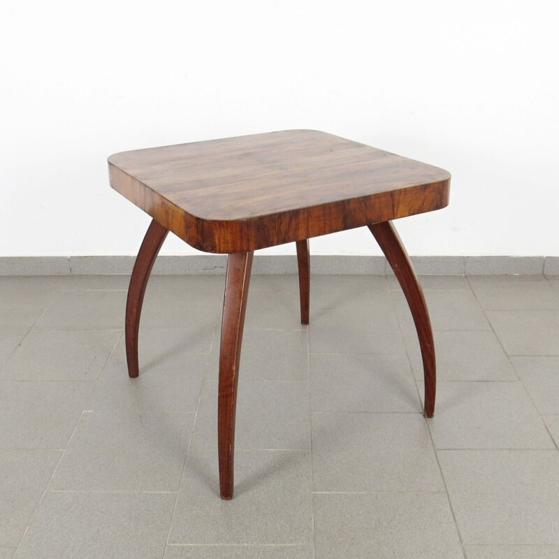 Vintage Conference table by Jindrich Halabala Czechoslovakia 1950s