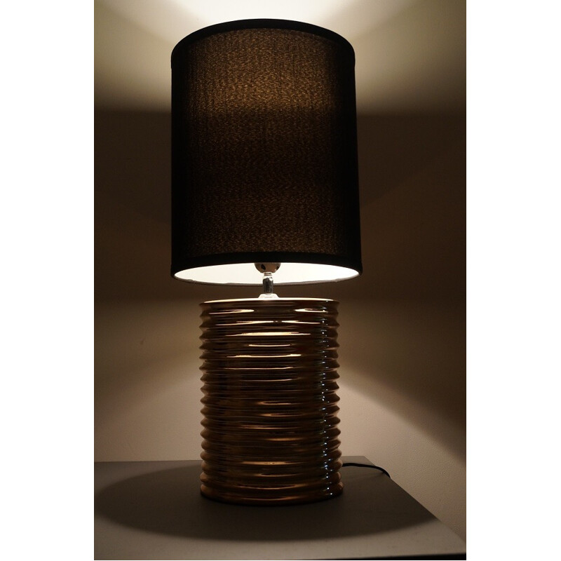 Lampe vintage céramique - années 70