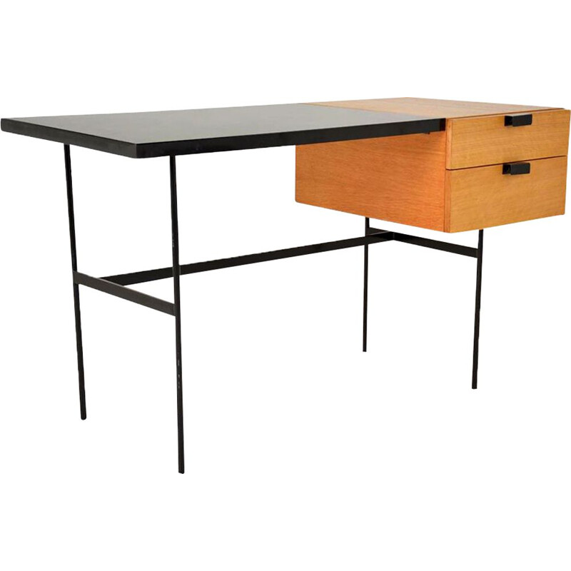 Vintage desk 'CM 141' by French Pierre Paulin 1950