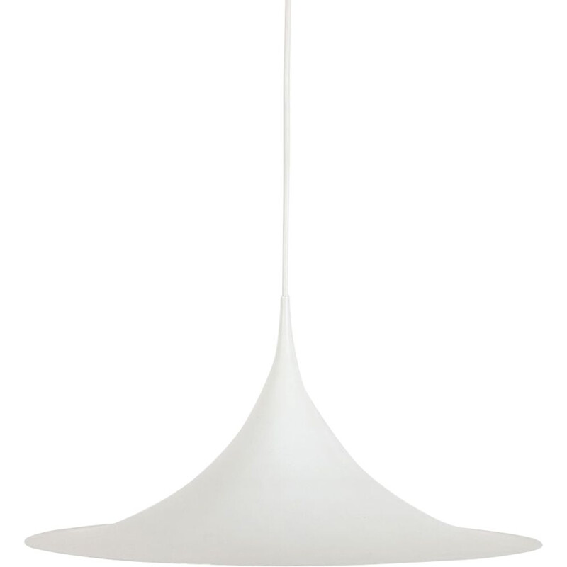 Lampe Vintage Semi blanc par Claus Bonderup et Torsten Thorup 1968