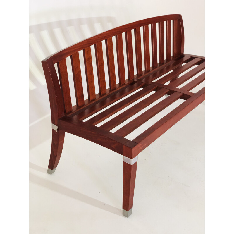 Vintage bench Marly by O Gagnère, Soca edition