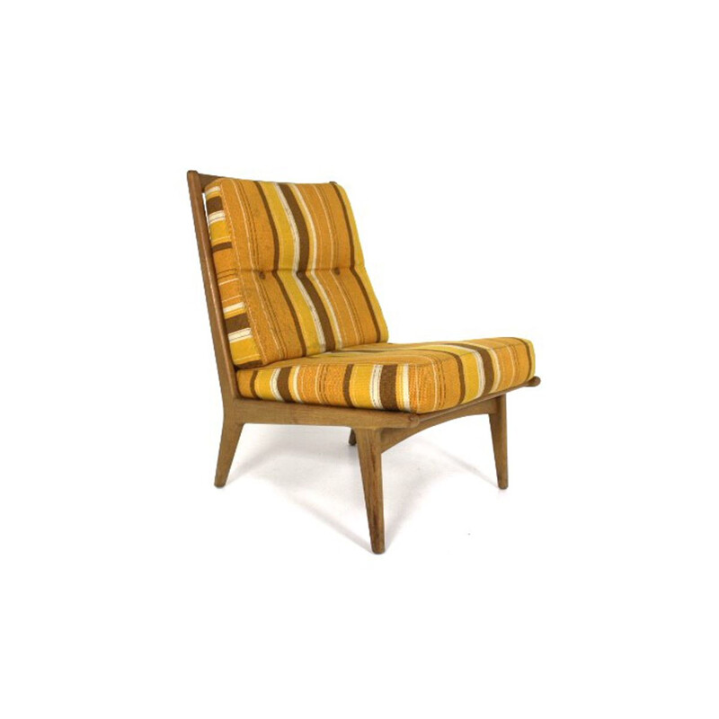 Vintage fauteuil van Karl-Erik Ekselius voor de Zweedse fabriek Joc Vetlanda 1960