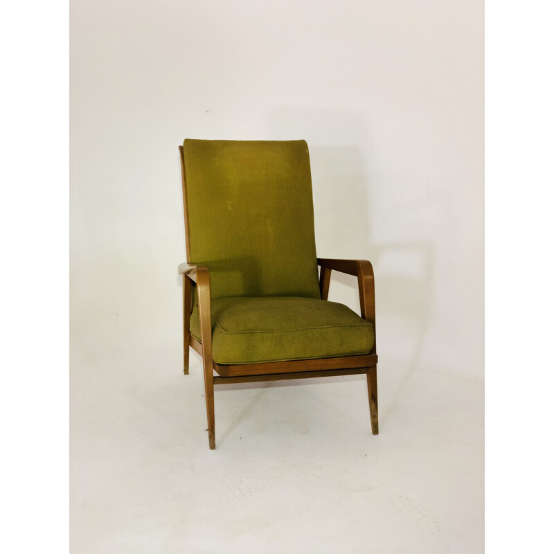 Vintage armchair by Etienne Henri Martin 