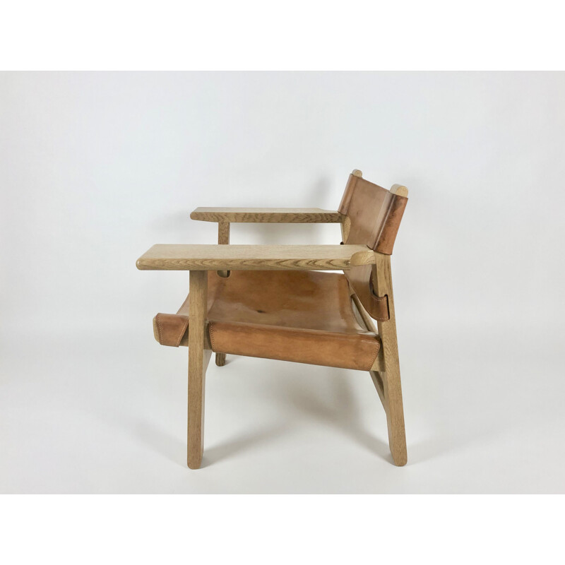 Vintage armchair by Borge Mogensen for Spanish Fredericia 1958