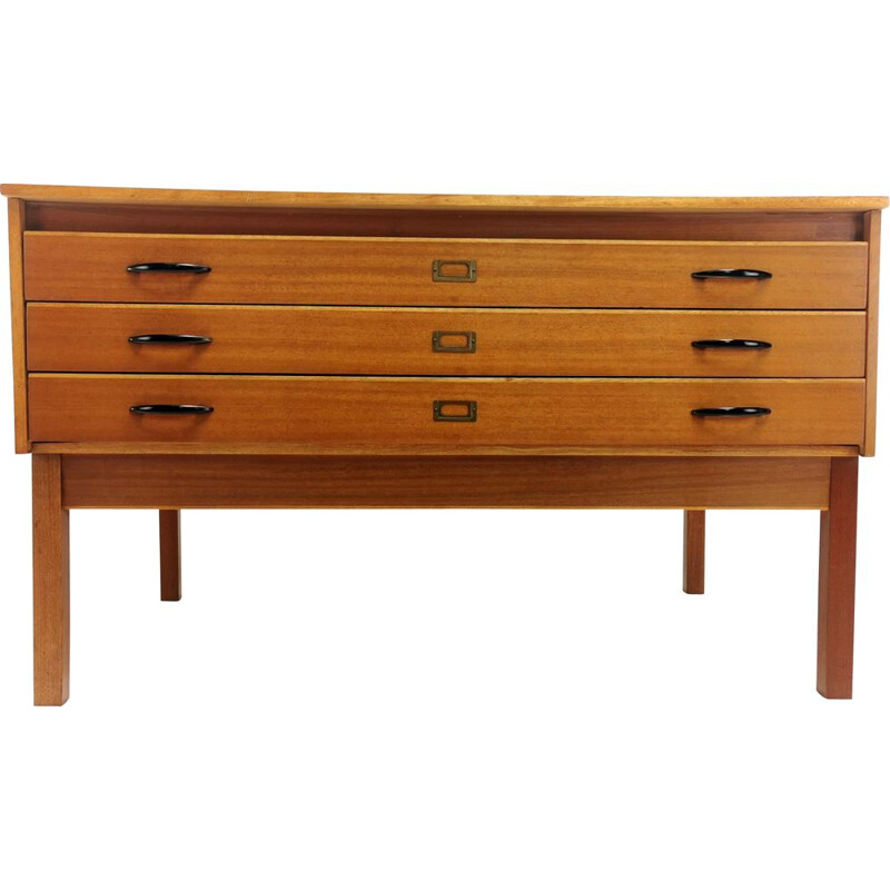 Vintage Teak Chest of Drawers 