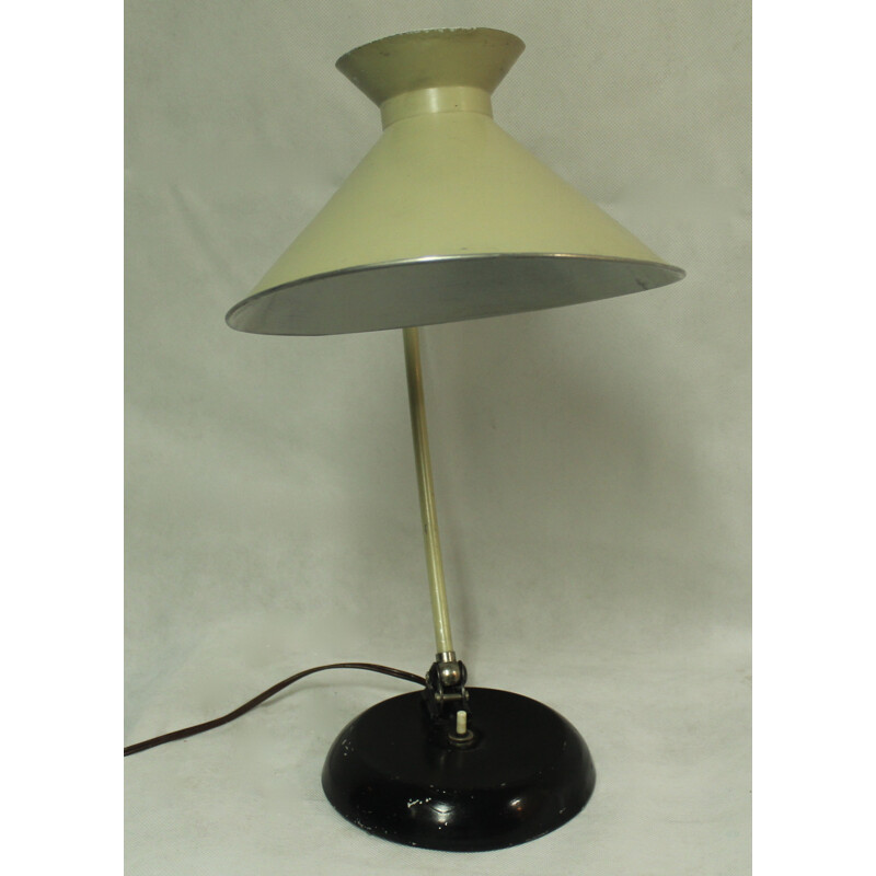 "Diabolo" desk lamp in metal - 1950s