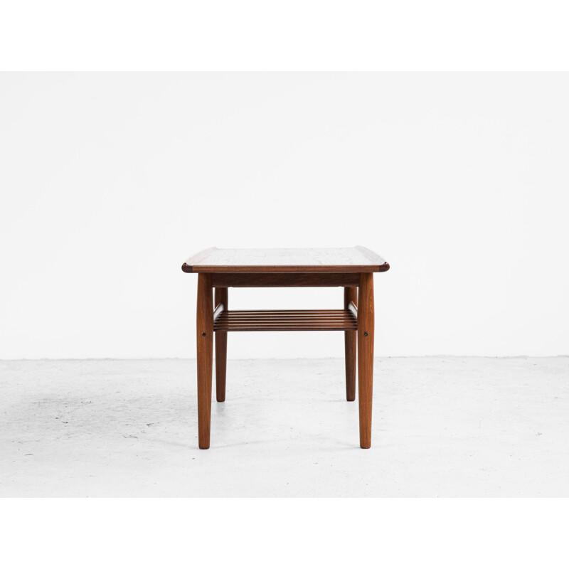 Midcentury coffee table in teak by Grete Jalk Danish 1960s