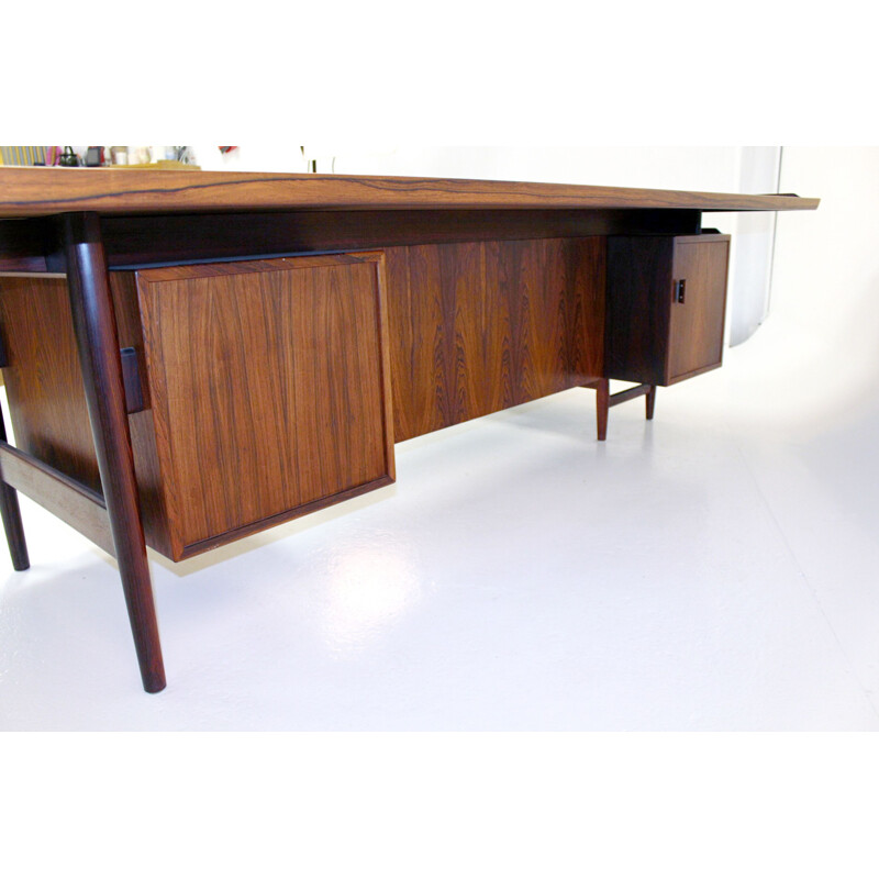 Vintage rosewood desk, Arne Vodder, Denmark, 1960