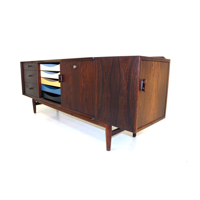 Vintage rosewood desk, Arne Vodder, Denmark, 1960