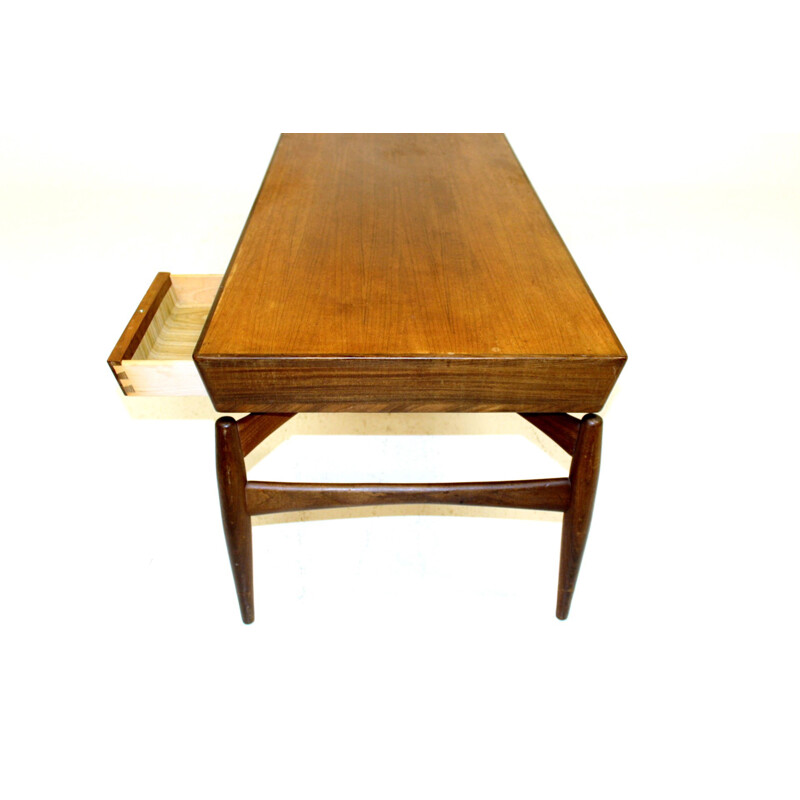 Scandinavian vintage coffee table by Johannes Andersen Sweden, 1960