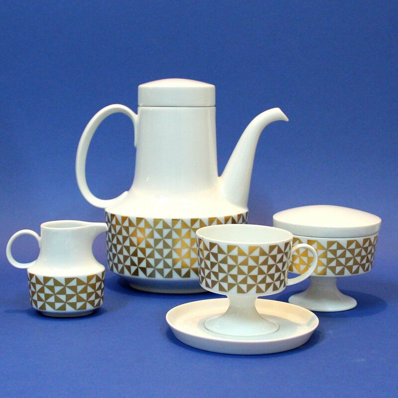 Vintage Coffee Set in Rosenthal Porcelain 1962