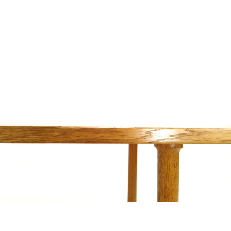 Mid Century Oak Coffee Table By Hans Wegner For Andreas Tuck Danish 1960
