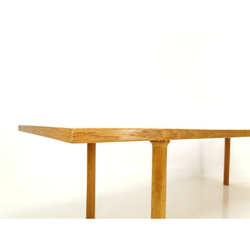 Mid Century Oak Coffee Table By Hans Wegner For Andreas Tuck Danish 1960