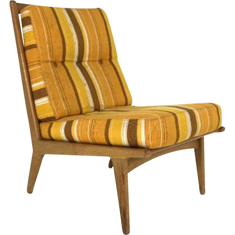 Vintage fauteuil van Karl-Erik Ekselius voor de Zweedse fabriek Joc Vetlanda 1960