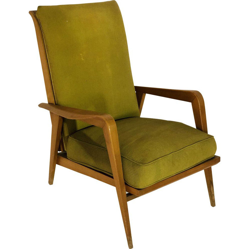 Vintage armchair by Etienne Henri Martin 