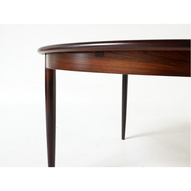 J.L. Moller Models rosewood extendable dining table, Niels Otto MOLLER - 1960s