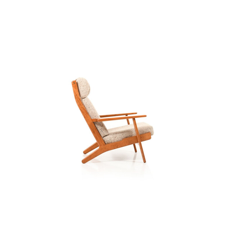 Vintage GE-290 Highback Lounge Chair in Teak by Hans J. Wegner