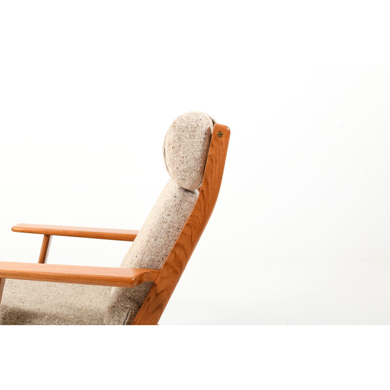 Vintage GE-290 Highback Lounge Chair in Teak by Hans J. Wegner