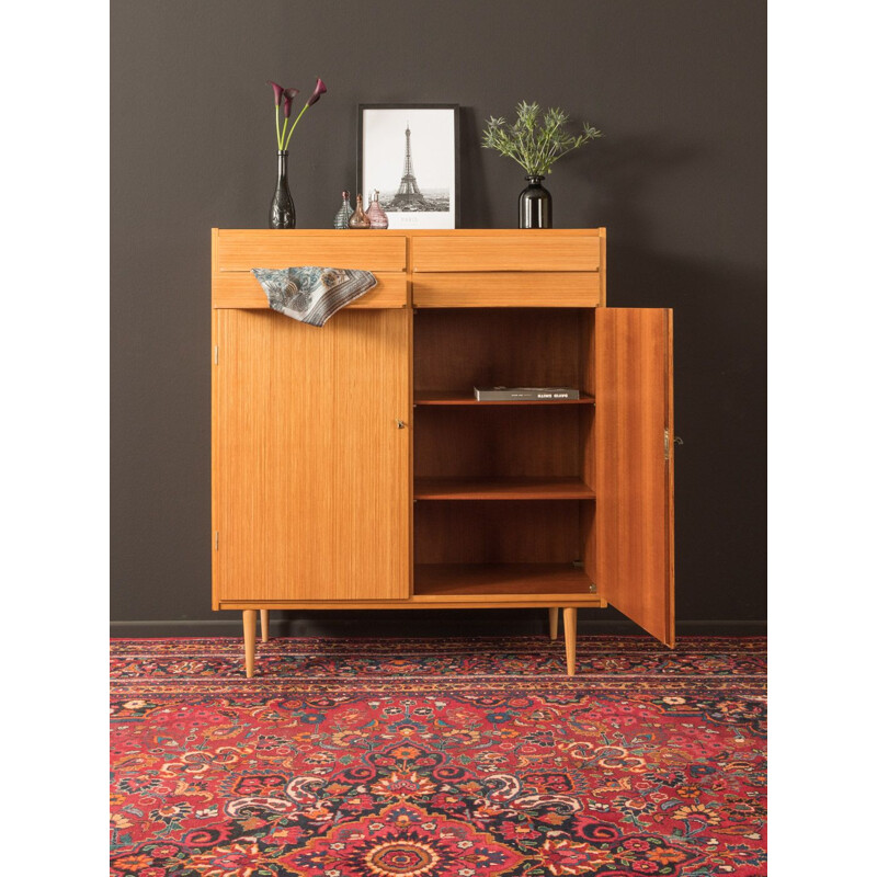 Vintage Chest of drawers  in zebrano veneer 1960s