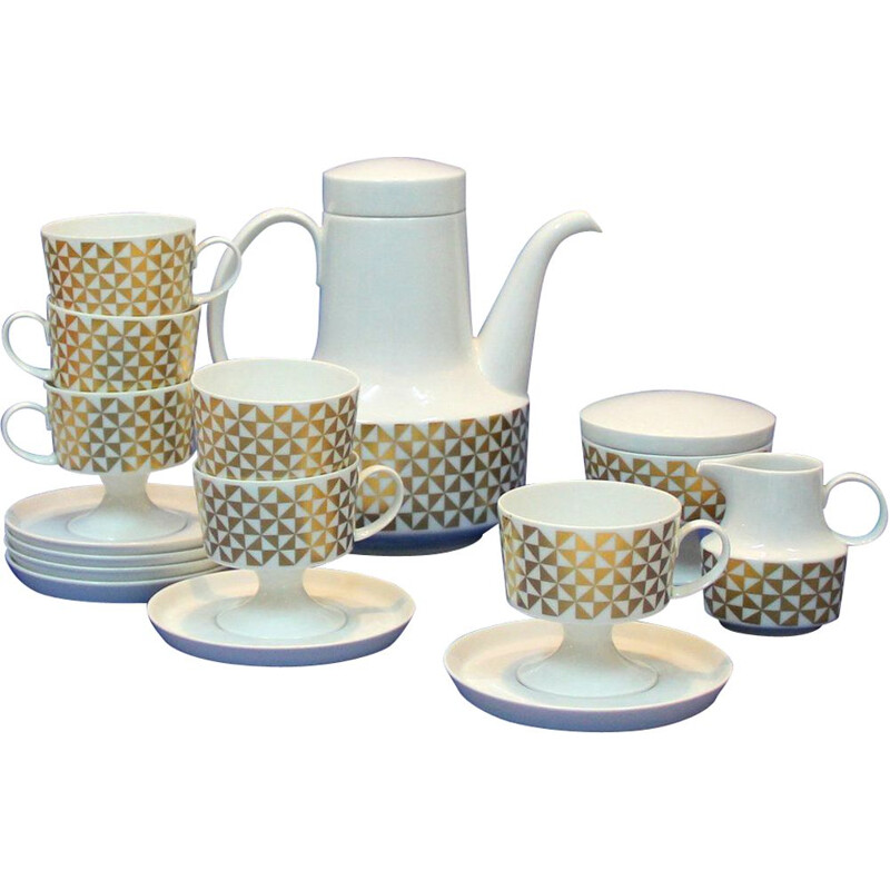 Vintage Coffee Set in Rosenthal Porcelain 1962