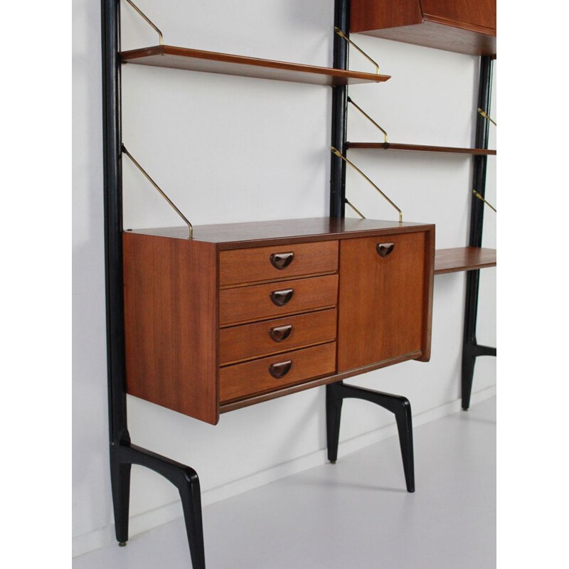 Vintage Wall unit  by Louis van Teeffelen for Wébé Holland 1958