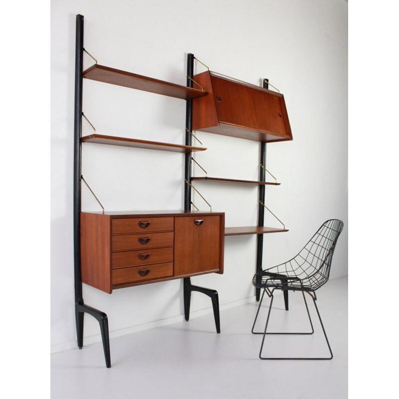 Vintage Wall unit  by Louis van Teeffelen for Wébé Holland 1958